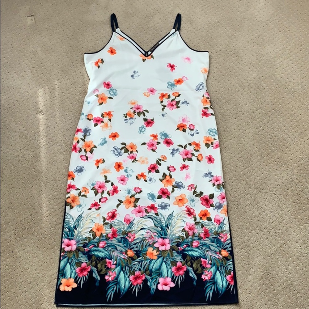 Tommy Bahama “Beachy Blossoms Drama Dress” XL - Picture 4 of 7
